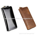 Men's Leather Wallets, Made of Genuine Leather, Classical Design, OEM and ODM Orders Welcomed